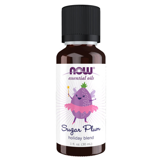 NOW Essential Oils Sugar Plum Oil Blend (1 fl oz)