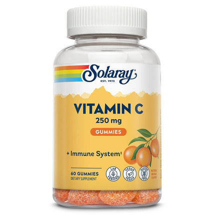 Solaray Vitamin C Gummies 250mg (60 gummies)