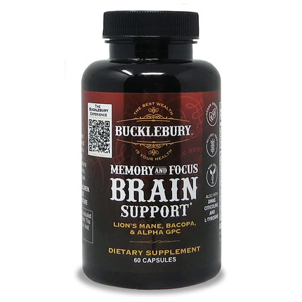 Bucklebury Memory and Focus Brain Support (60 capsules)