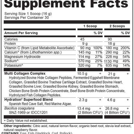 Ancient Nutrition Multi Collagen Advanced Hydrate (16.9 oz)