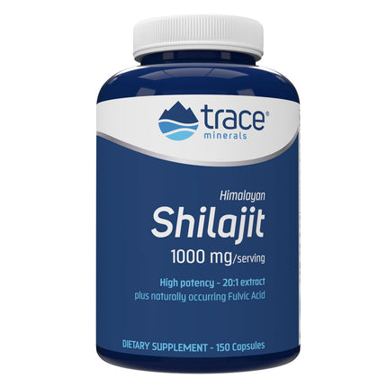 Trace Shilajit 1000mg (150 capsules)