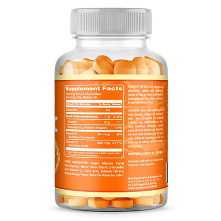 Amazing Nutrition Amazing Gummies Vitamin C - Orange (120 gummies)