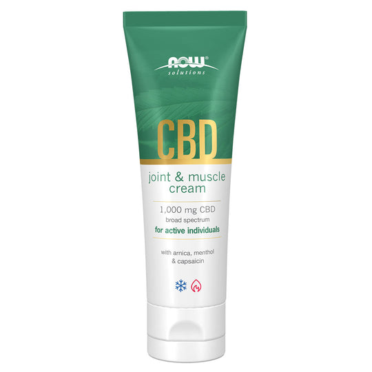 NOW Solutions CBD Joint & Muscle Cream (4 fl oz)
