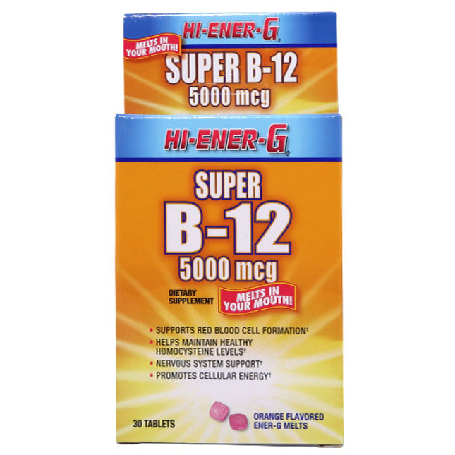 Windmill Hi-Ener-G Super B-12 5000mcg (30 tablets)