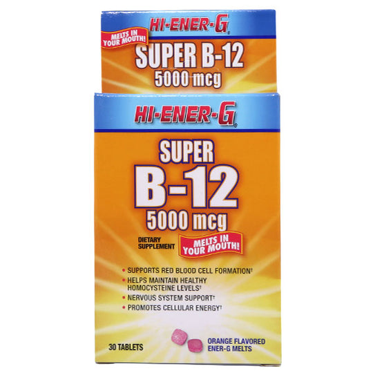 Windmill Hi-Ener-G Super B-12 5000mcg (30 tablets)