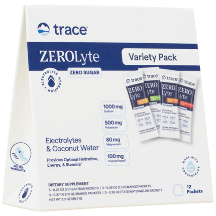 Trace ZeroLyte Variety Pack (12 packets)