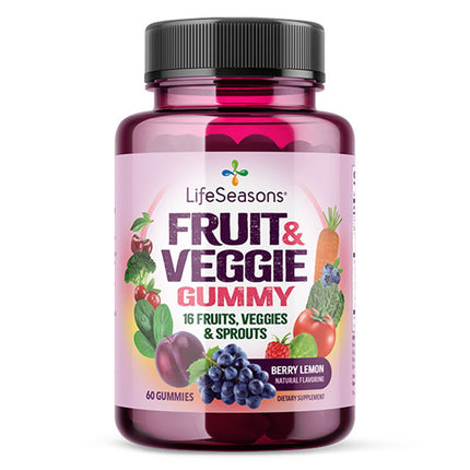 LifeSeasons Fruit & Veggie Gummy (60 gummies)