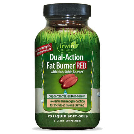 Irwin Naturals Dual-Action Fat Burner RED (75 softgels)