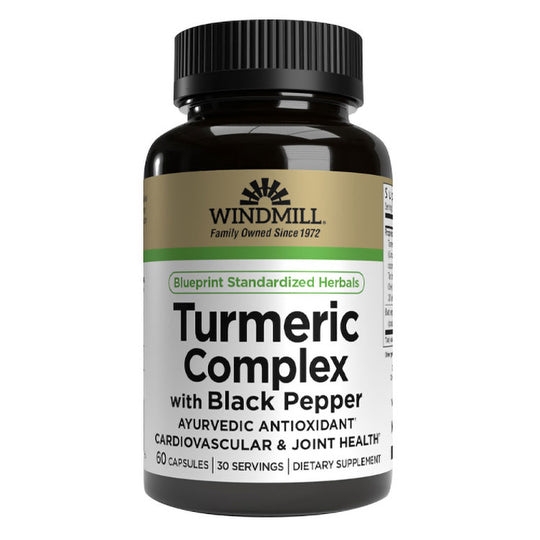 Windmill Turmeric Complex with Black Pepper (60 capsules)