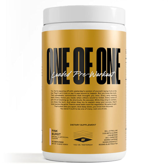 One of One Loaded Pre-Workout - Pink Burst (20 servings)