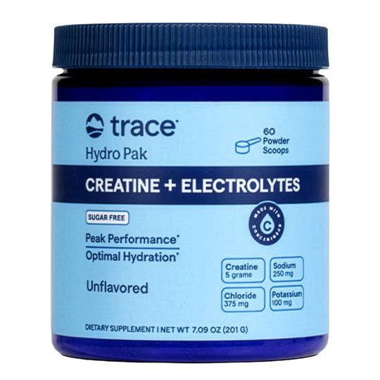 Trace Hydro Pak Creatine + Electrolytes - Unflavored (7.09 oz)