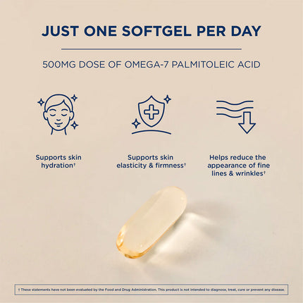 Wiley's Finest Omega-7 Skin (30 softgels)