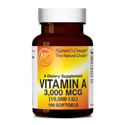 Nature's Concept Vitamin A 10,000 IU (100 softgels)