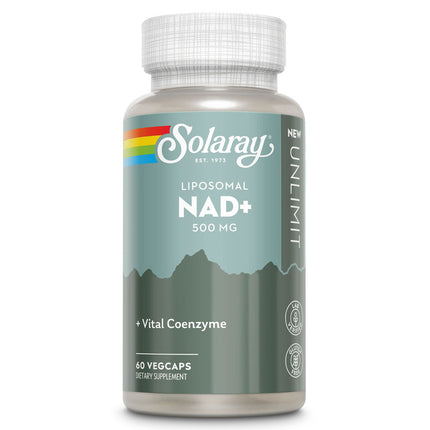 Solaray Liposomal NAD+ 500mg (100 capsules)