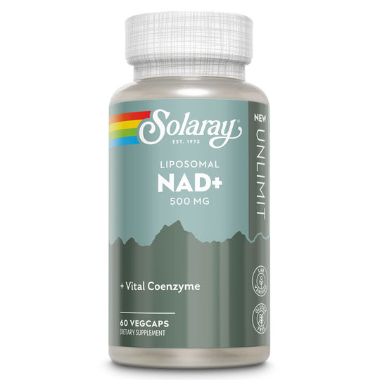 Solaray Liposomal NAD+ 500mg (100 capsules)