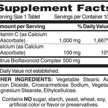 Nature's Concept Buffered C Complex (100 capsules)