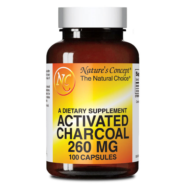 Nature's Concept Activated Charcoal (100 capsules)