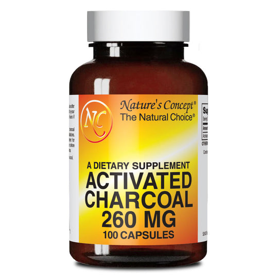 Nature's Concept Activated Charcoal (100 capsules)