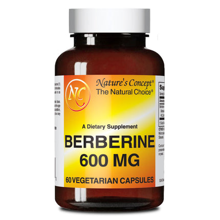 Nature's Concept Berberine 600mg (60 capsules)