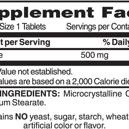 Nature's Concept L-Lysine 1000mg (100 tablets)