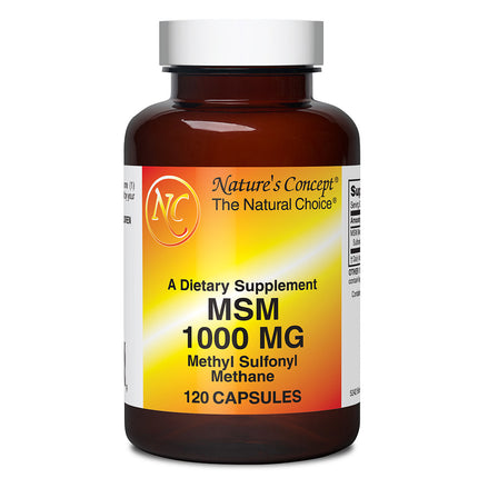 Nature's Concept MSM 1000mg (120 capsules)