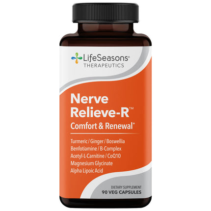 LifeSeasons Nerve Relieve-R (90 veg capsules)