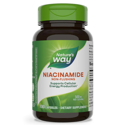 Nature's Way Niacinamide 500mg (100 capsules)