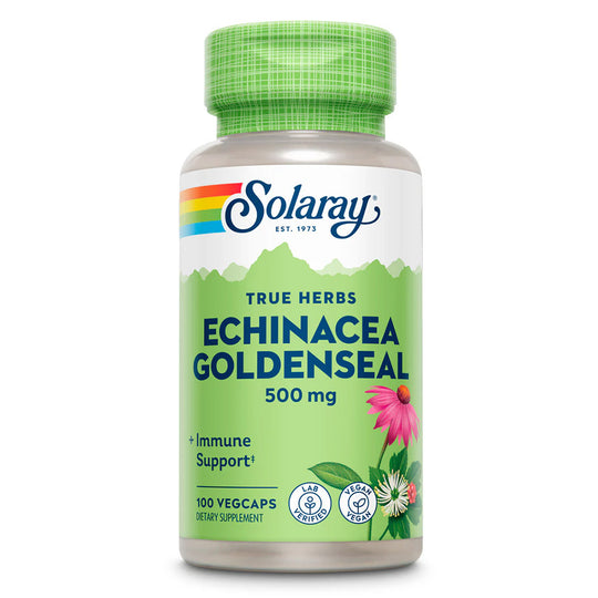 Solaray Echinacea Goldenseal 500mg (100 vegcaps)