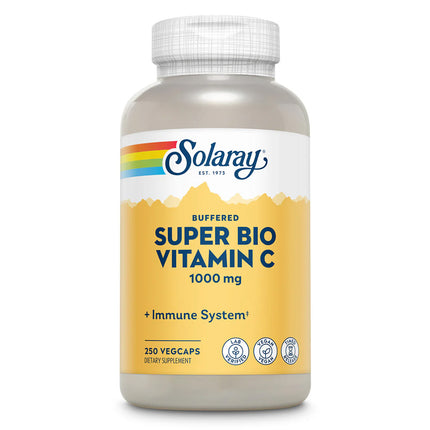 Solaray Super Bio Vitamin C 1000mg (250 VegCaps)