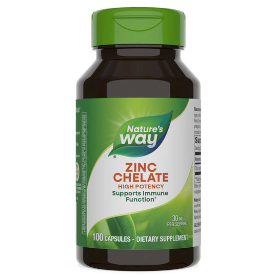 Nature's Way Zinc 30mg (100 capsules)