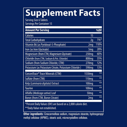 Trace Electrolyte Stamina (90 tablets)