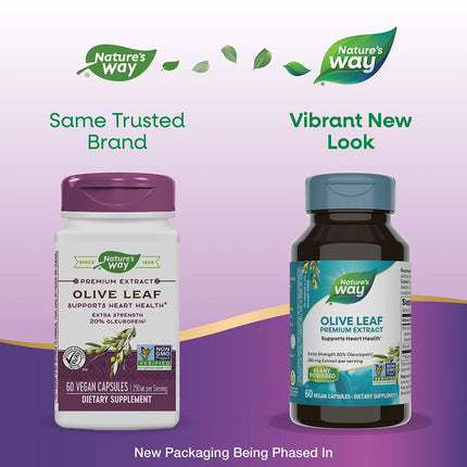 Nature's Way Olive Leaf 20% (60 capsules)