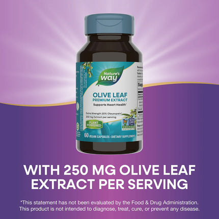 Nature's Way Olive Leaf 20% (60 capsules)