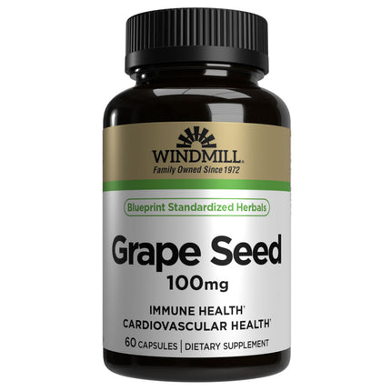 Windmill Grape Seed Extract 100mg (60 capsules)