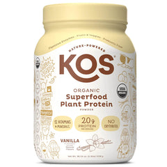 KOS Organic Plant Protein - Vanilla (2.4 lbs)