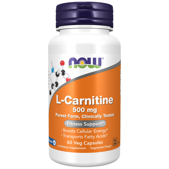 NOW L-Carnitine 500mg (60 capsules)