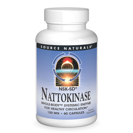 Source Naturals Nattokinase (NSK-SD®) 100 mg (60 capsules)