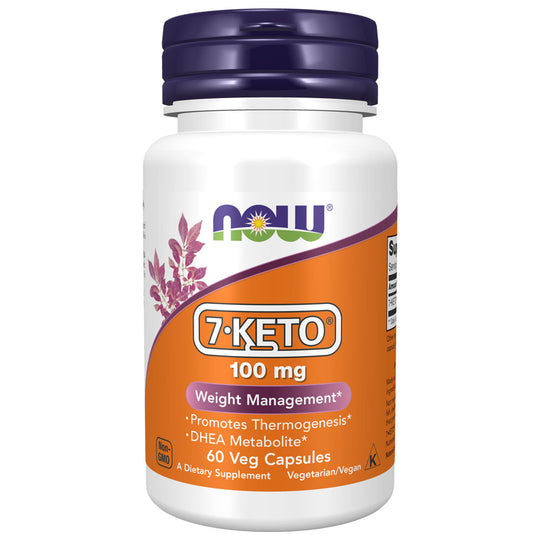 NOW 7-Keto 100mg (60 veg capsules)