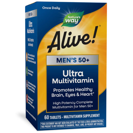 Nature's Way Alive! Men's 50+ Ultra Multivitamin (60 tablets)