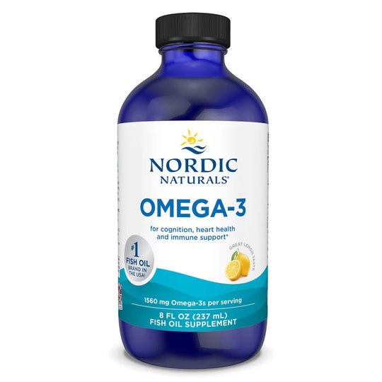 Nordic Naturals Omega-3 Liquid - Lemon (8 fl oz)
