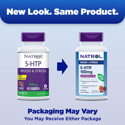 Natrol 5-HTP Fast Dissolve 100mg (30 tabs)