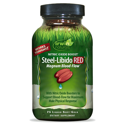 Irwin Naturals Steel-Libido RED (75 softgels)