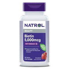 Natrol Biotin Fast Dissolve 5000 mcg (90 tablets)