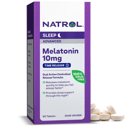 Natrol Advanced Sleep Melatonin 10mg (60 tablets)