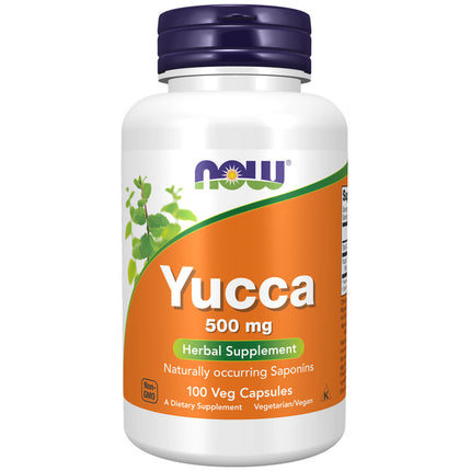 NOW Yucca 500mg (100 veg capsules)