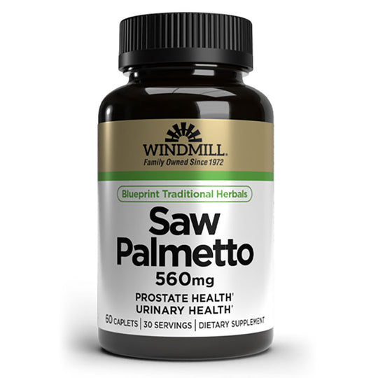 Windmill Saw Palmetto 560mg (60 caplets)