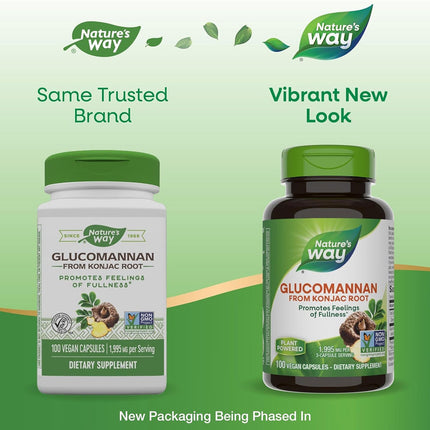 Nature's Way Glucomannan Root (100 capsules)