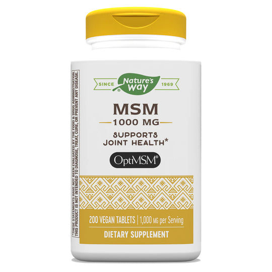 Nature's Way MSM 1000mg (200 tablets)