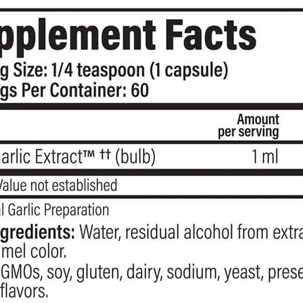 Kyolic Aged Garlic Liquid - Plain (2 fl oz)