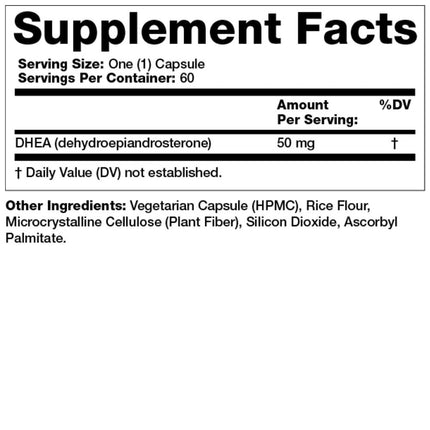 Olympian Labs DHEA 50mg (60 capsules)